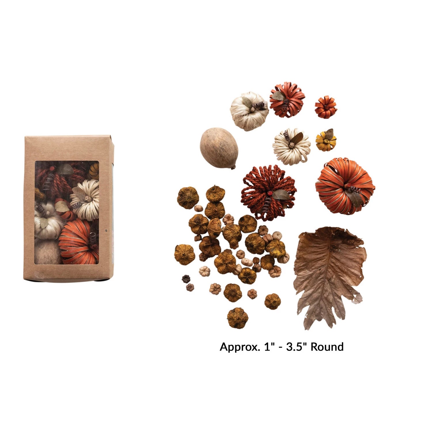 Dried Natural Organic Pumpkin Mix