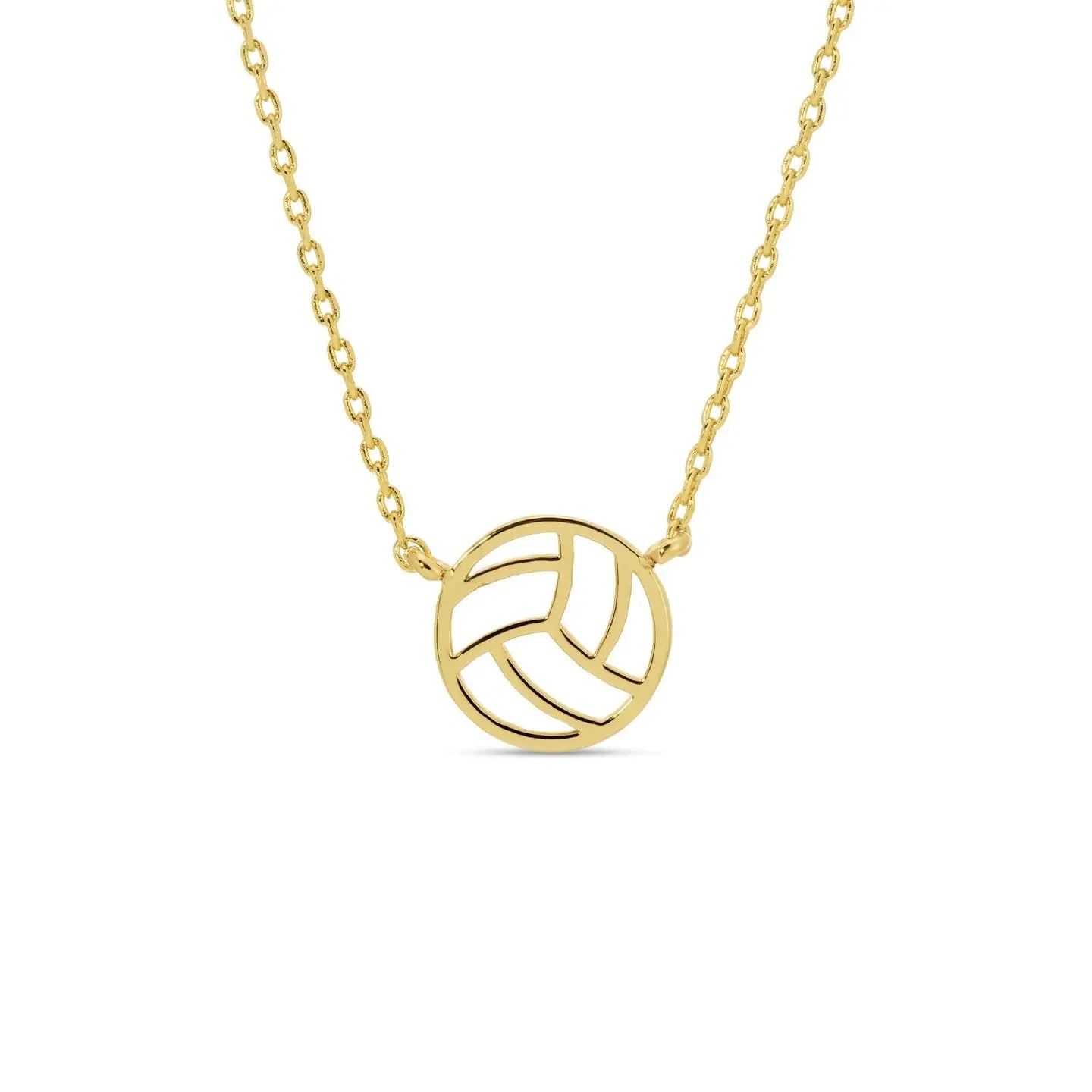 Volleyball Petite Necklace