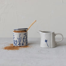 Load image into Gallery viewer, Stoneware Sugar Pot Set
