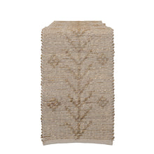 Load image into Gallery viewer, Two-Sided Hand-Woven Seagrass &amp; Cotton Table Runner
