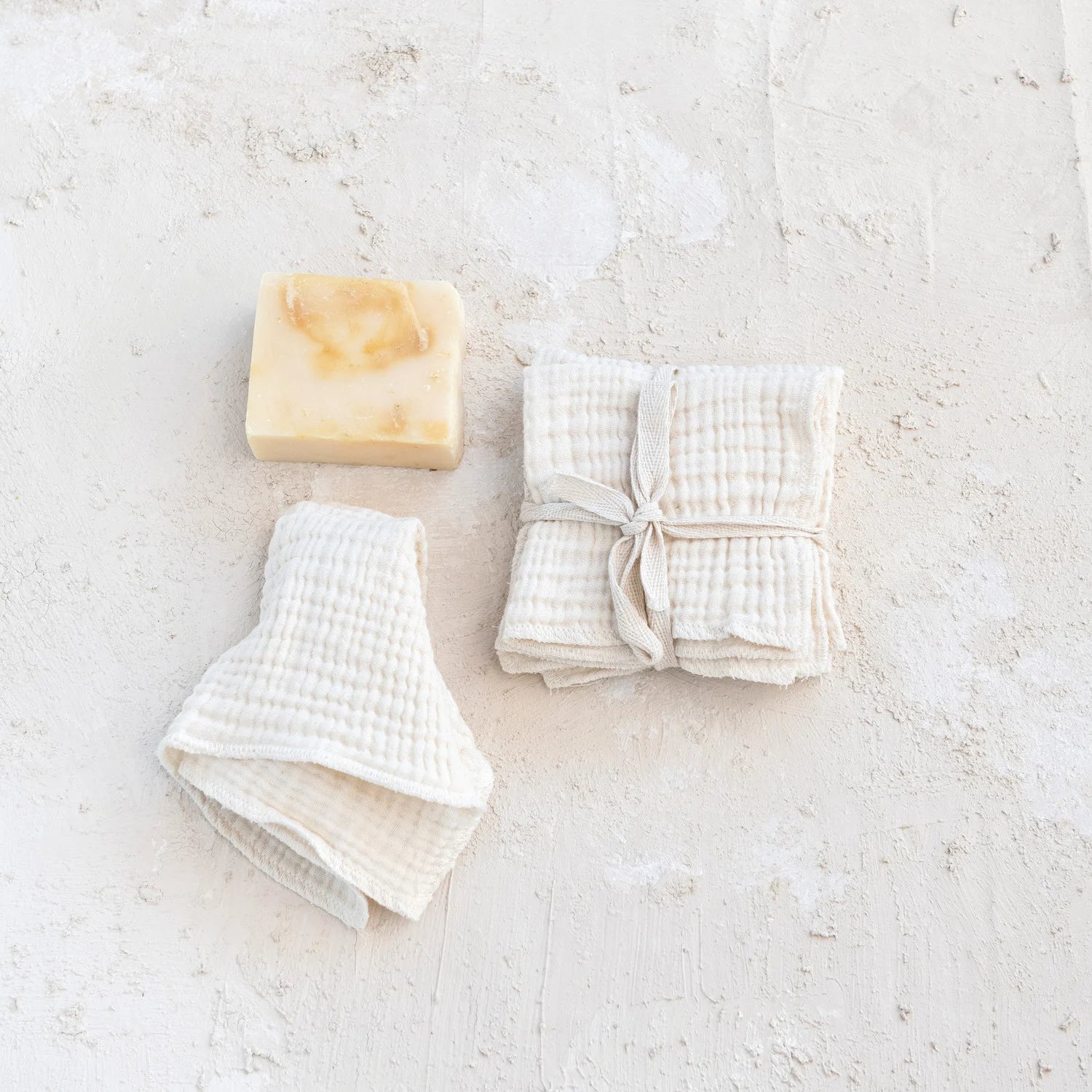 Square Cotton Double Cloth Dish Cloths