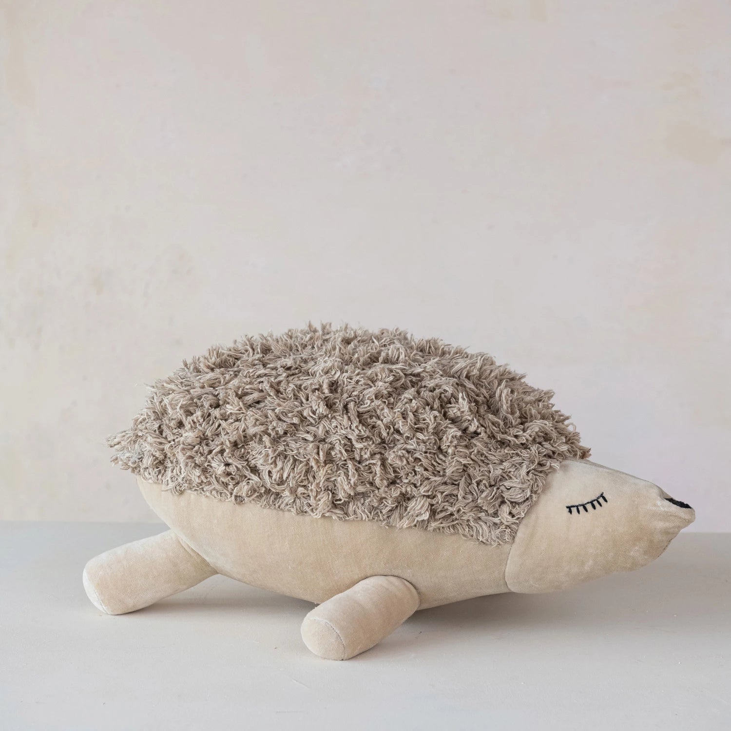 Cotton & Velvet Tufted Hedgehog