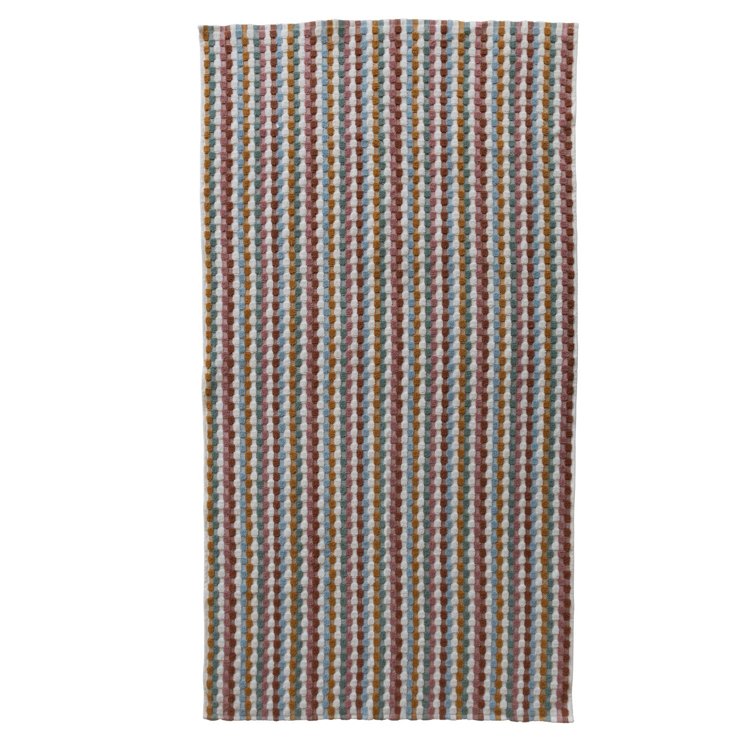 Woven Cotton Terry Bath Towel