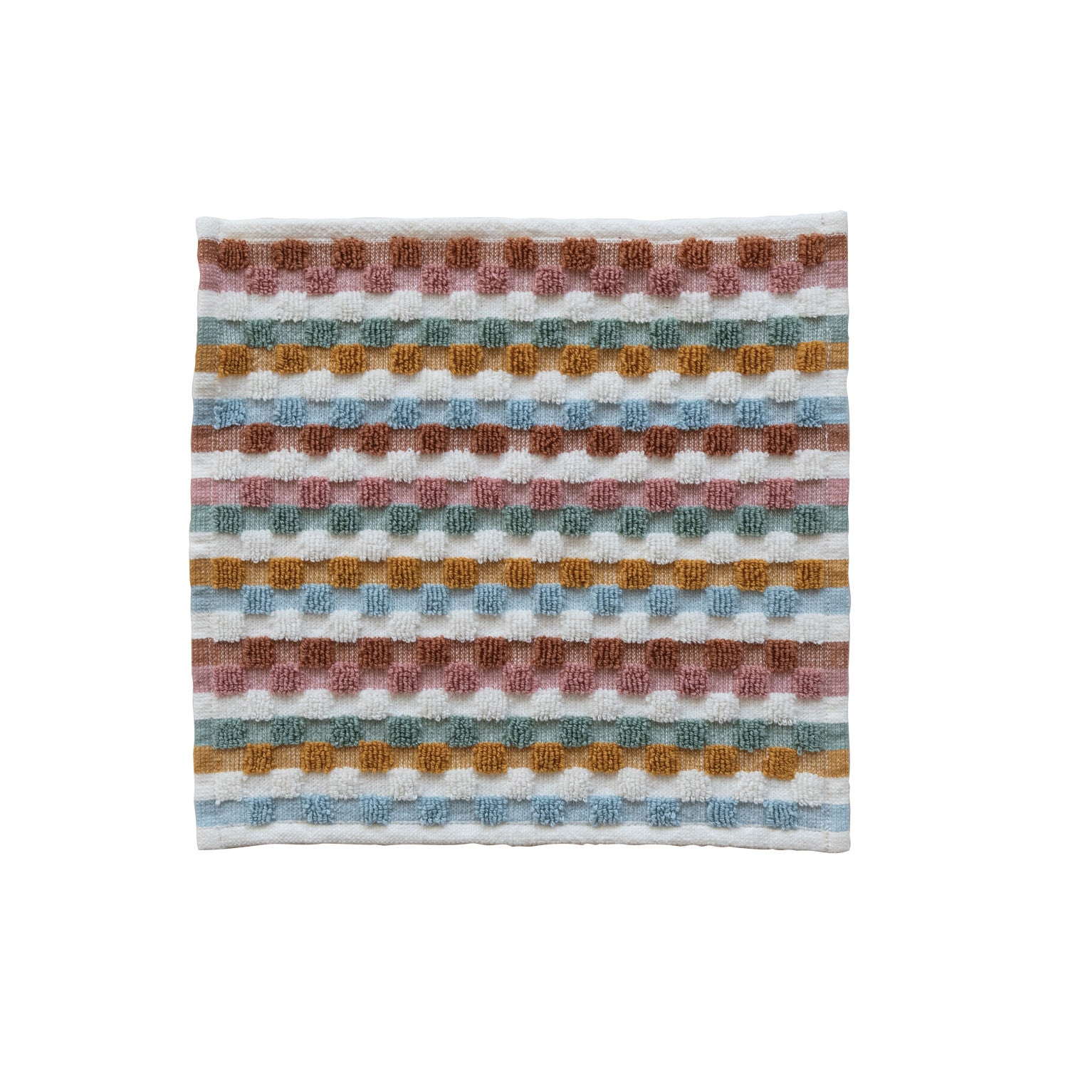 Woven Cotton Terry Wash Cloth