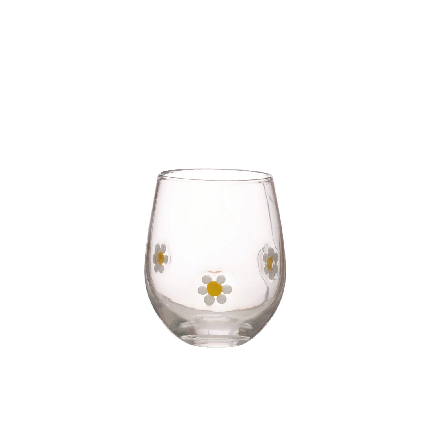Daisy Drinking Glass