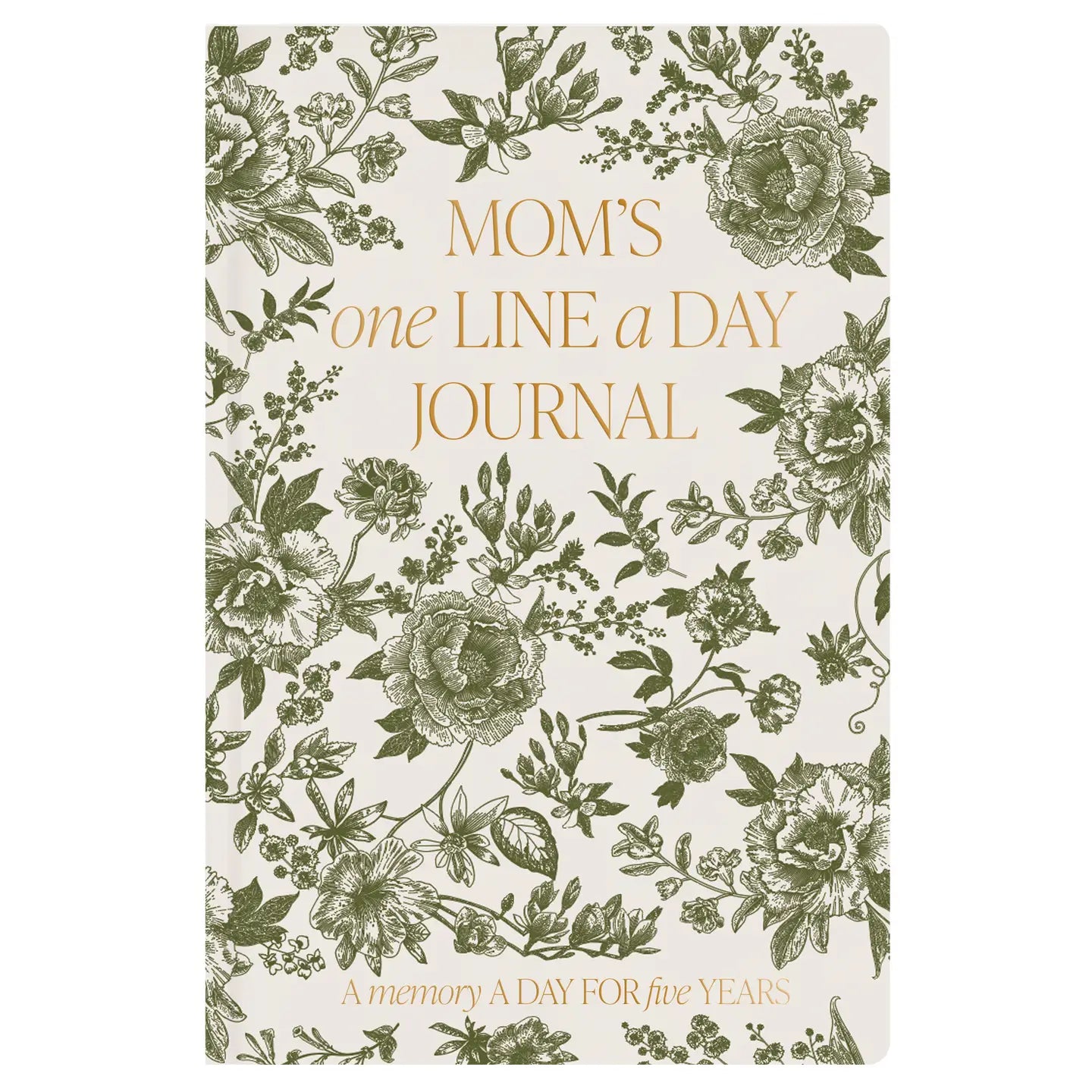 Mom's One Line A Day Leather Journal