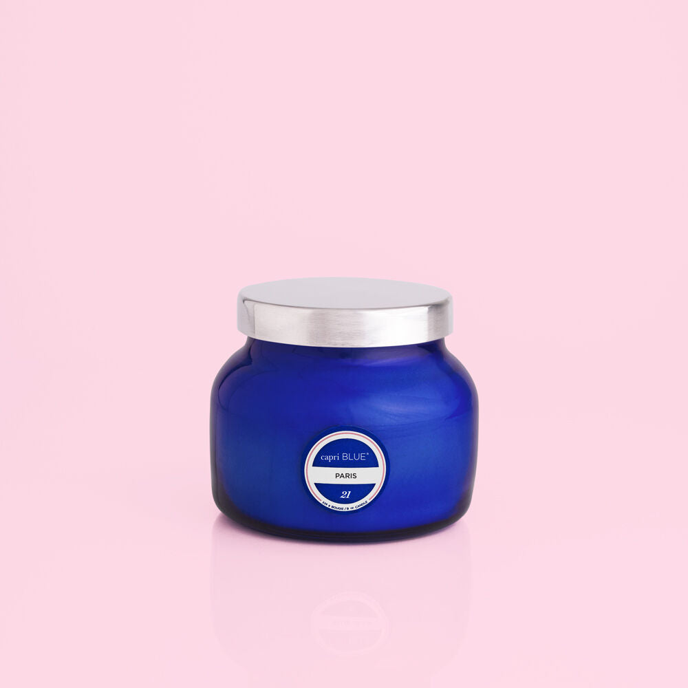 Paris Blue Petite Jar 8 oz.