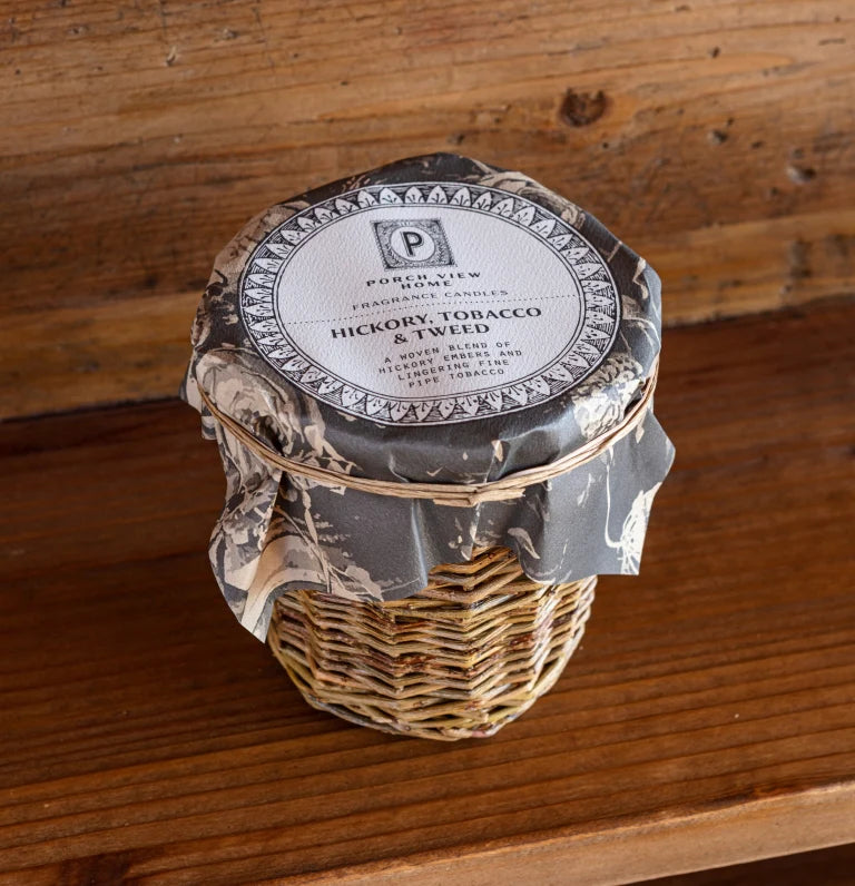 Hickory Tobacco & Tweed Candle