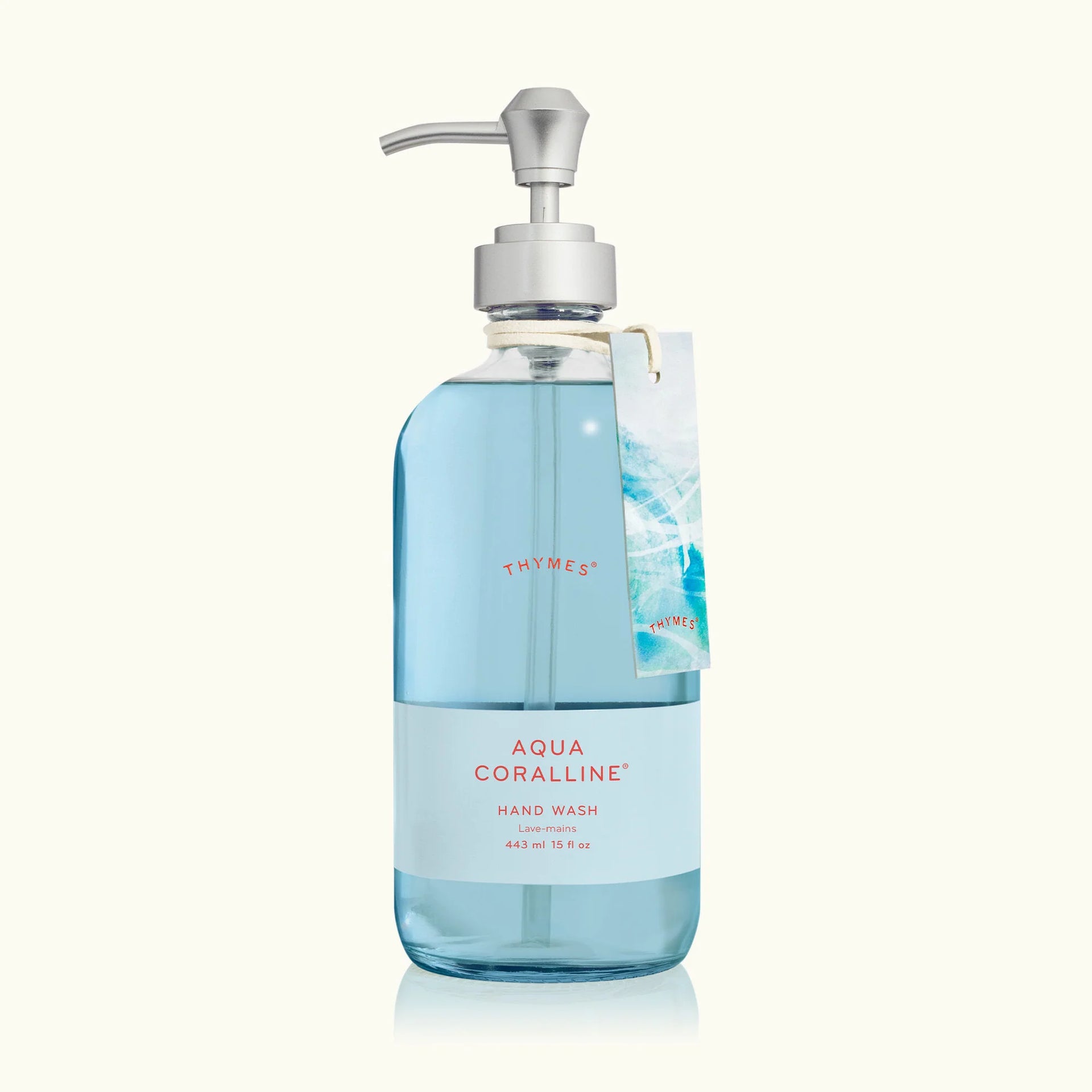 Large Aqua Coralline Hand Wash