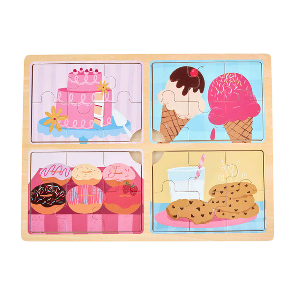Dessert 4 in 1 Puzzle