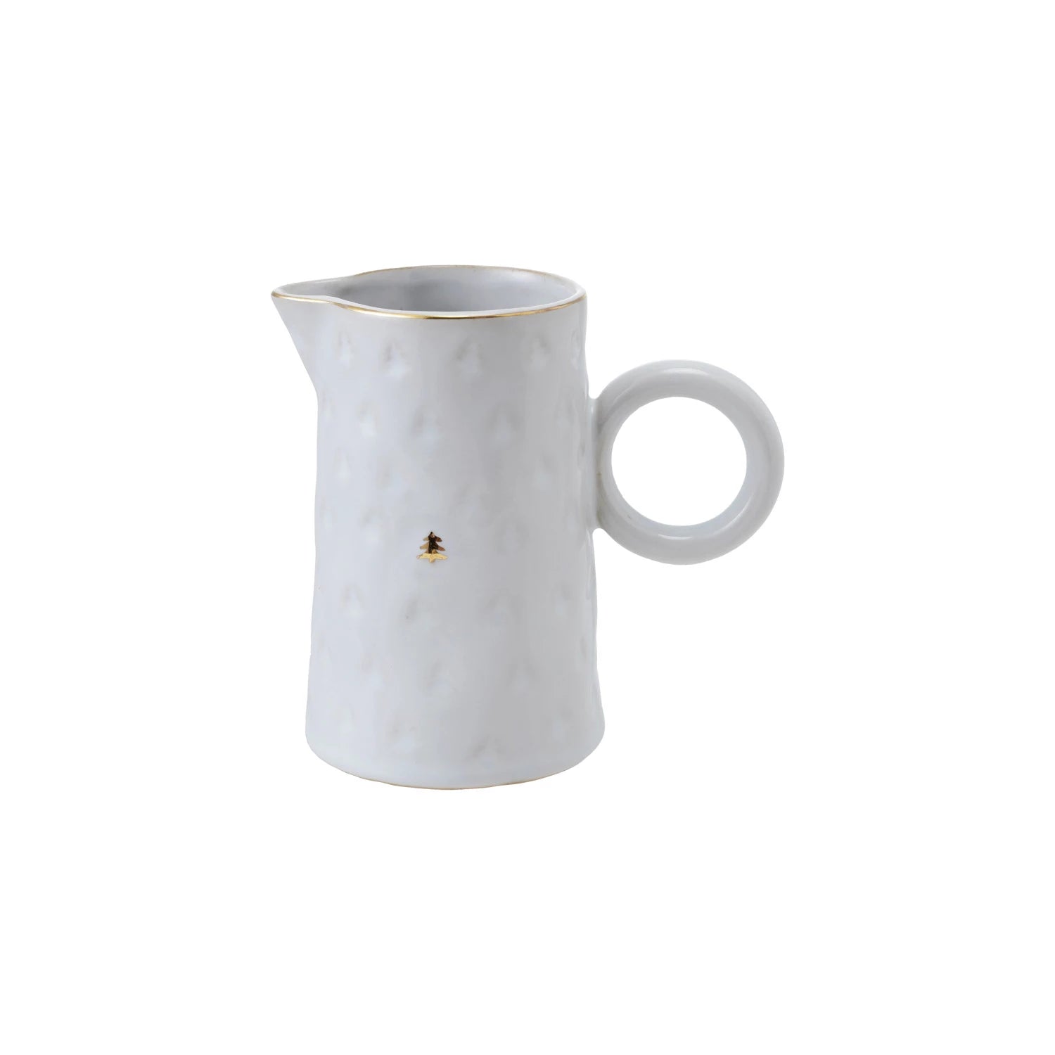 10 oz. Debossed Stoneware Pitcher