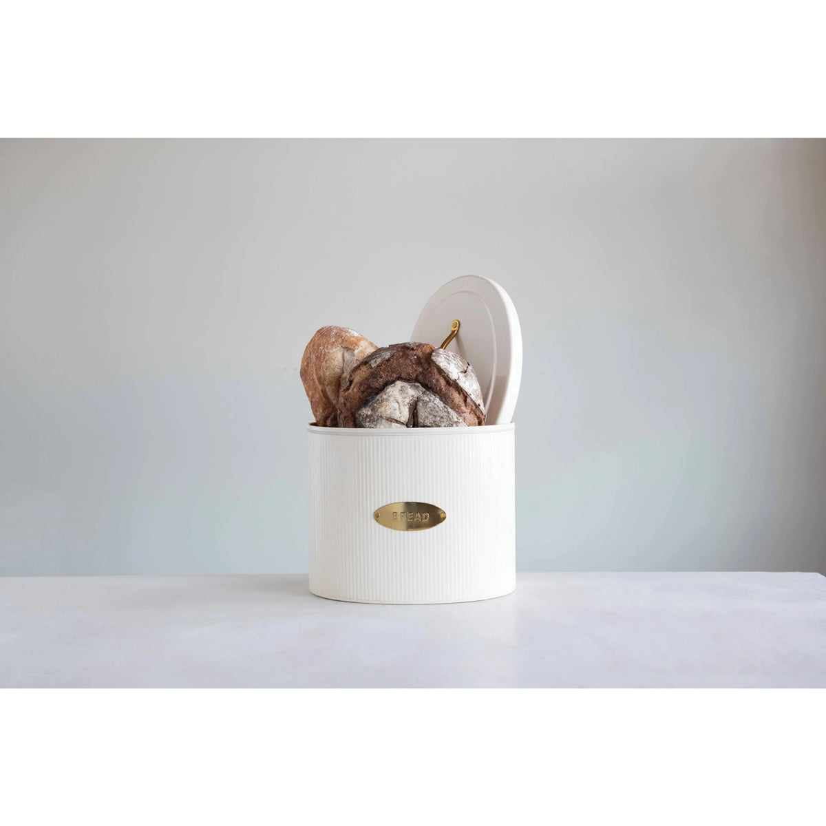 Metal Storage Bread Box with Lid